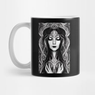 Dark pagan beautiful perfect witch design. Mug gift, coffee mug, Apparel, Hoodie, Shirt Mug